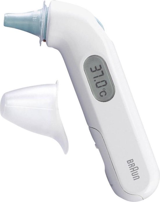 Braun IRT3030WE ThermoScan 3 Oorthermometer Wit | bol.com