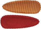 Setje meisjes haarspeldjes rust | Bruin | Meisje