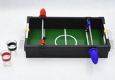 Mini Tafelvoetbal Drankspel - Shot Spel - Inclusief Shot Glazen - Drankspel - Party Spel - Gezelschapsspel - Daily Playground