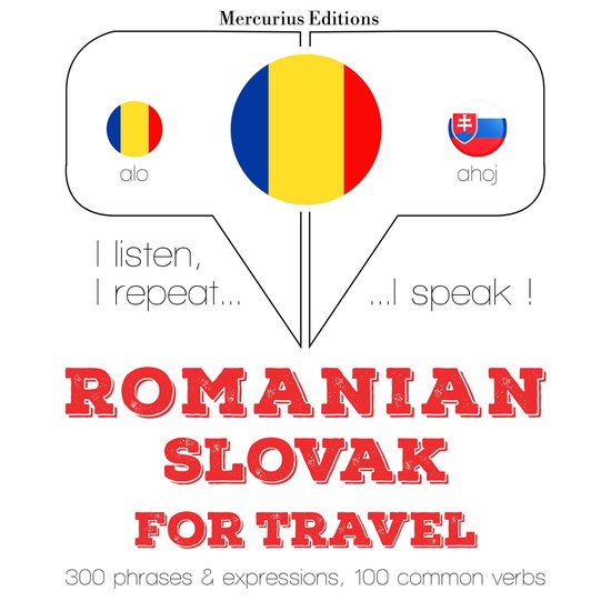 Română - slovacă: Pentru călătorie - cover