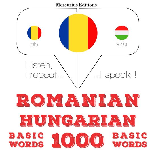 Maghiară - români: 1000 de cuvinte de bază - cover