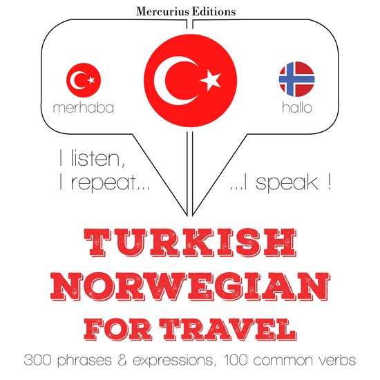 Türkçe - Norveççe: Seyahat için - cover
