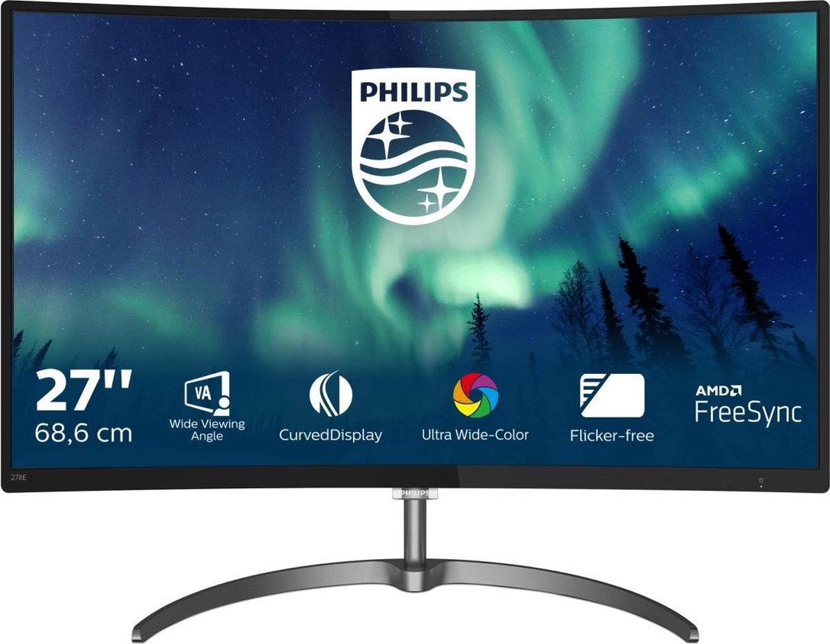 Philips 278E8QJAB - Full HD Curved Monitor | bol.com