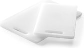 Veluw Snijplank met Handgreep - Wit - 25x15x(H)1cm