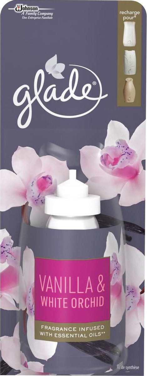 Glade Sense&Spray Luchtverfrisser Navulling Vanilla & Orchid | 18 ml