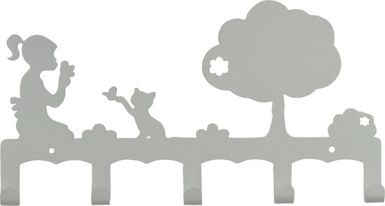 Porte - manteau pour enfants Wit Bexley - Land of Kids Porte-manteau mural  pour... | bol.com
