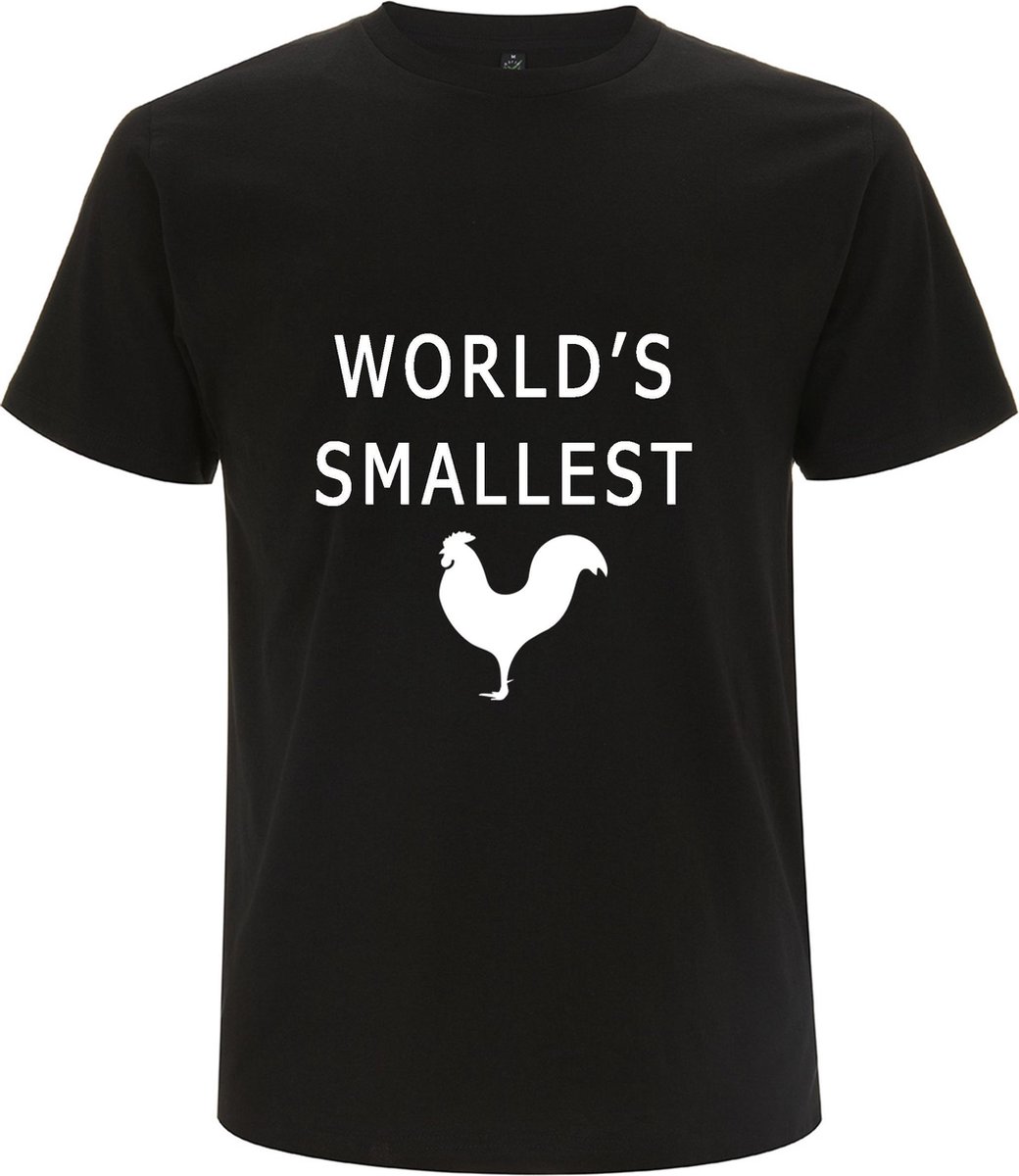 World smallest cock Heren t-shirt | penis | haan | piemel | lul | erotiek |  grappig |... | bol.com