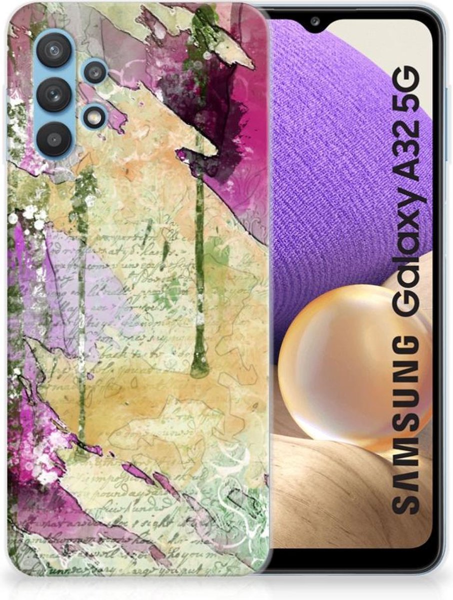 Hoesje maken Samsung Galaxy A32 5G Letter Painting
