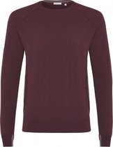 Tresanti Heren Pullover Ronde Hals Bordeaux Rood Regular Fit - XL