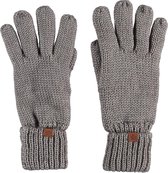 Handschoenen kinderen - Winter - Gebreid - Meisjes - 8 tot 10 jaar - One size -Licht grijs
