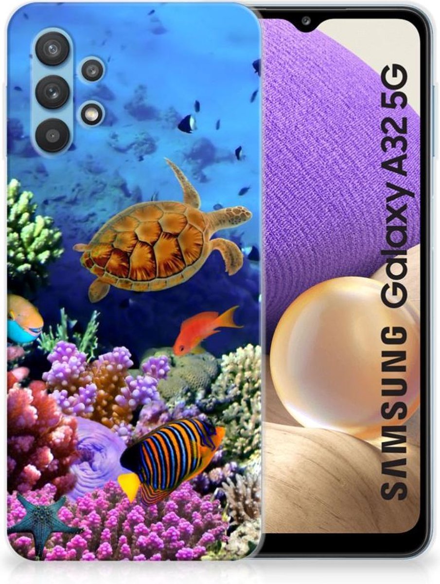 Samsung Galaxy A32 5G TPU Hoesje Vissen