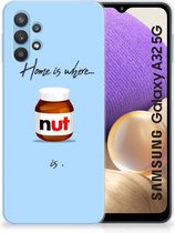 Smartphone hoesje Samsung Galaxy A32 5G Leuk Hoesje Nut Home