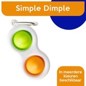 Must-Have for Kids® | Simple Dimple "Groen-Oranje" - Fidget Toys - Pop It - Anti Stress Speelgoed - Fidgets