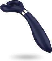 Satisfyer Partner Multifun 3 - Blauw - Dildo - Vibrator - Penis - Penispomp - Extender - Buttplug - Sexy - Tril ei - Erotische - Man - Vrouw - Penis - Heren - Dames