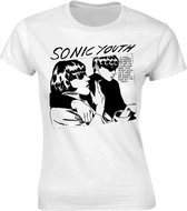 Sonic Youth Dames Tshirt -M- Goo Album Cover Wit