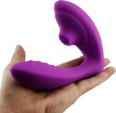 De luxe 2 in 1 G-spot & clitoris vibrator - 20 standen - Vibrators voor vrouwen - Luchtdruk - G spot & Clitoris stimulator – Seks speeltjes – Waterproof