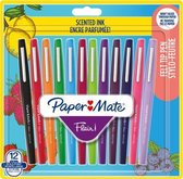 Fineliner Paper Mate Flair met geur blister à 12 kleuren