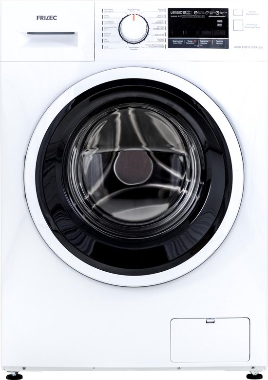 Wasmachine: Frilec KOBLENZ1015WA-030 - Wasmachine - 10kg Laadvermogen - Kinderslot - Balanssysteem - Wit, van het merk Frilec