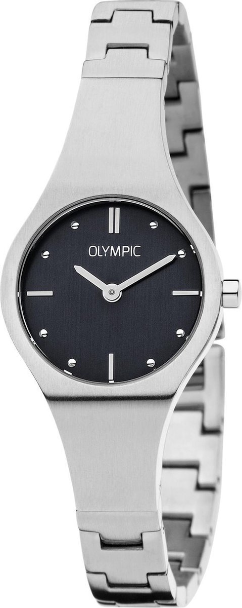 Olympic OL88DSS001 Roma Horloge - Staal - Zilverkleurig - 26mm