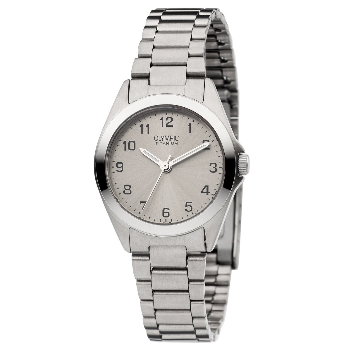 Olympic OL26DTT094 Tucson Horloge - Titanium - Zilverkleurig - 27mm