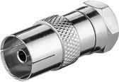 Huxuan® F Connector Male naar Coax Female - Coax adapter