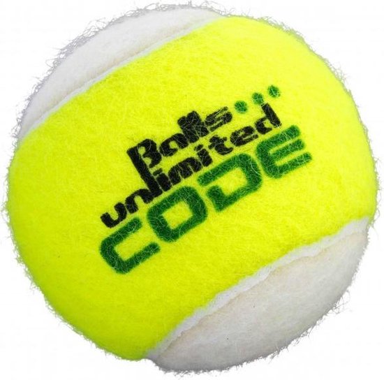 regen Hopelijk bewijs Balls Unlimited - Code Green Tennisballen 60 stuks - Geel/Wit | bol.com