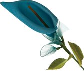 10st Kunstbloemen aronskelk boeket  | papieren bloemen | L=48cm | knutsel | hobby | versiering | feestdecoratie
