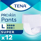 Tena Pants Incontinentiebroekje - Maat L -12 stuks -