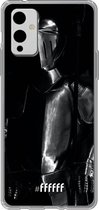 6F hoesje - geschikt voor OnePlus 9 -  Transparant TPU Case - Plate Armour #ffffff