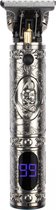 Gadol luxe tondeuse  - tondeuse - baardtrimmer - zilverkleurig design  - USB oplaadbaar - Lange batterijduur - 1,2,3 mm -baardschort