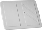 KETER / CROWNEST DEKSEL BOX 17-30L LICHTGRIJS - 44.4X37X1.5CM