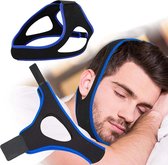 verstelbare Anti snurk kin band - 69 cm - om hoofd - tegen snurk - stoppen met snurken - Neopreen