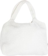 GoDaily - Dames - Teddy - Luiertas - Mommy bag - Mom Bag - Babytas - Schoudertas - Handtas - Heuptas - Wit -