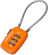 Munkees kofferslot kabel combinatieslot - oranje