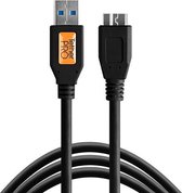 Tether Tools TetherPro USB 3.0 male to Micro-B, 1', BLK