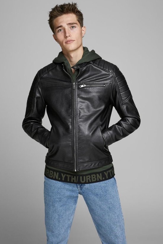 Jack Jones Leren Jas Heren Maat Xxl Bol Com