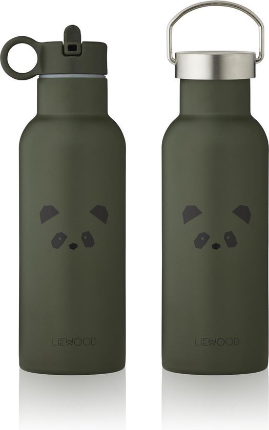 Duurzame Luxe RVS Dubbelwandige Thermosfles Drinkbeker Waterfles 500 ml Neo  Panda... | bol