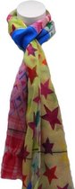 Sjaal Dames Multicolor Zomersjaal