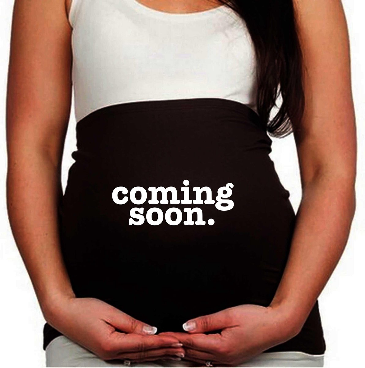 Treble aantrekkelijk roestvrij Buikband met tekst - Coming Soon - One Size - Zwangerschapsaankondiging -  Zwanger - Mama | bol.com