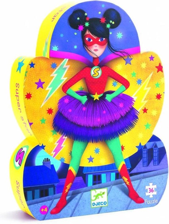 DJECO DJ07226 puzzel Superstar 36 stuk(s)