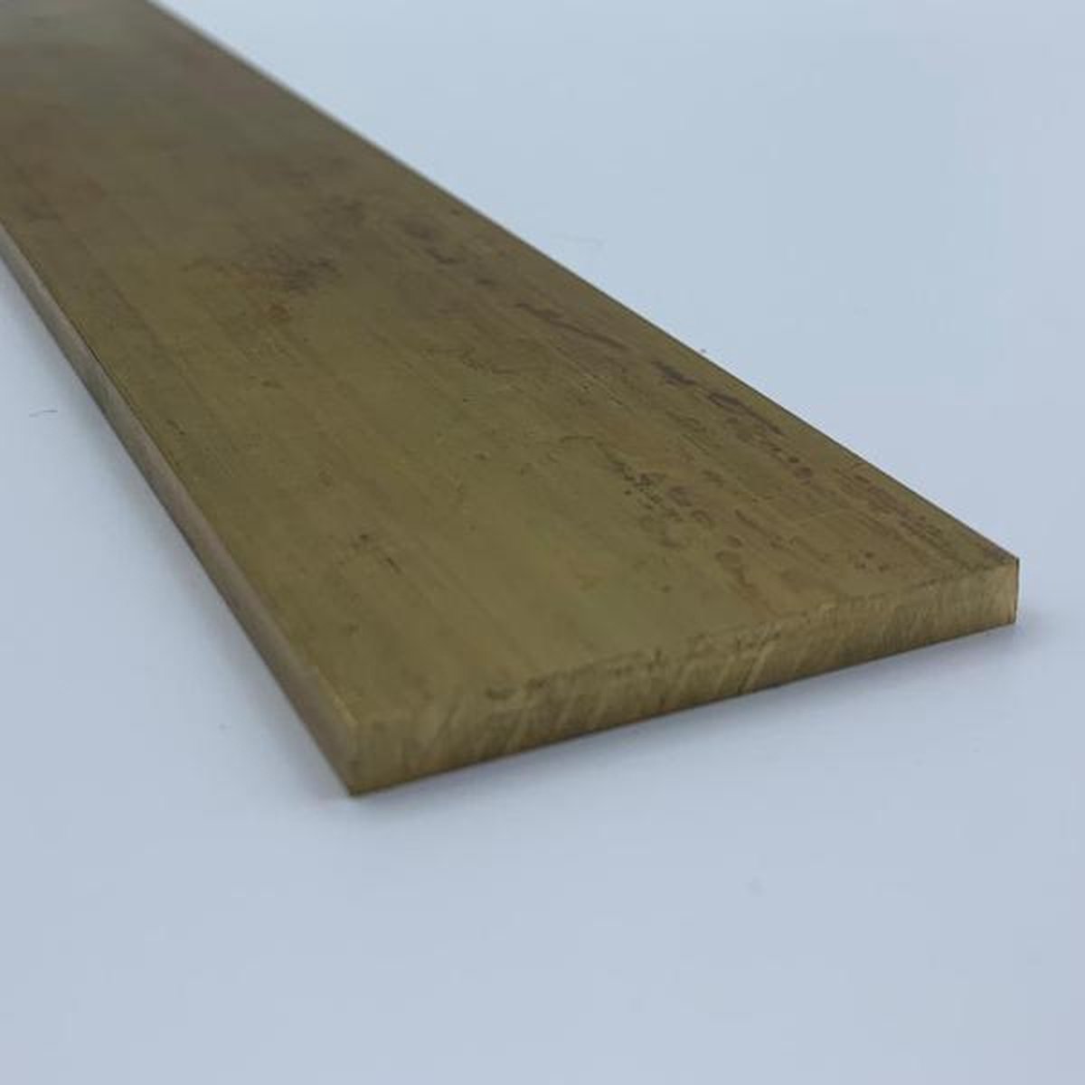 Messing Platstaf - 60x5mm, 500mm