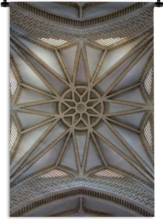 hervorming vroegrijp Eenheid Wandkleed Art Deco architectuur - Plafond van een kapel in Art Deco-stijl  Wandkleed... | bol.com