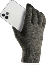 BECIO Touchscreen Handschoenen Winter – Handschoenen Dames / Heren Winter - Donkergrijs