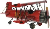 iron plane red 29.2x28x14.6cm