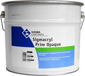 Sigmacryl Prim Opaque - Wit - 5 Liter