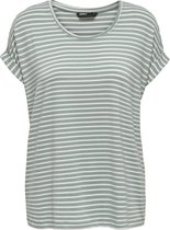 ONLY - ONLMOSTER STRIPE S/S O-NECK TOP JRS Dames T-shirt