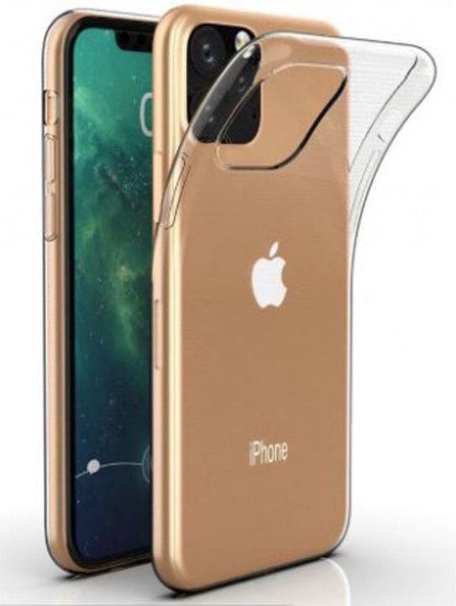 GSM-Basix TPU Back Cover voor Apple iPhone 12/12 Pro Transparant