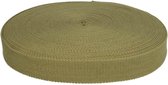 Keperband tassenband extra stevig - 32mm - groen - 1 meter