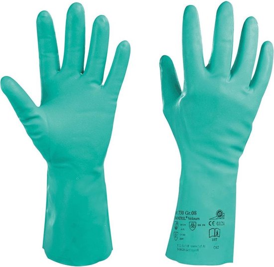 KCL 730-8 Camatril® Nitril Chemiekalienhandschuh Größe (Handschuhe): 8, M EN 388, EN 511 1 Paar kaufen
