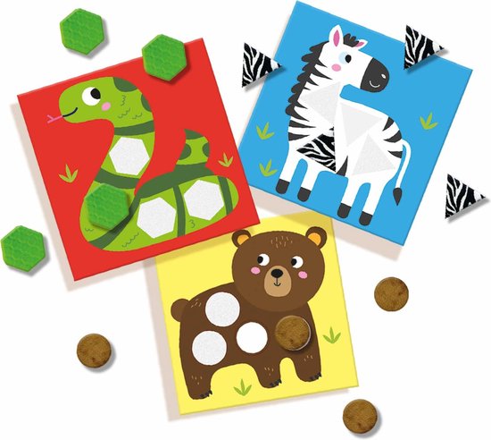 SES Creative My First Cartes mosaïques sensorielles